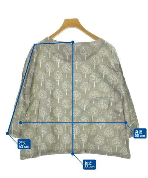 -（ソノタ）ブラウス グレー サイズ:-(M位) レディース/2200615882192