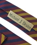 Michael J. Drake（マイケルジェイドレイク）ネクタイ 赤 サイズ:- メンズ/2200695214050