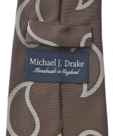 Michael J. Drake（マイケルジェイドレイク）ネクタイ 茶 サイズ:- メンズ/2200711430389