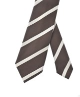 Michael J. Drake（マイケルジェイドレイク）ネクタイ 茶 サイズ:- メンズ/2200647911051