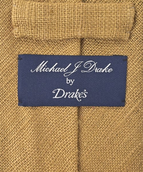 Michael J. Drake（マイケルジェイドレイク）ネクタイ 黄 サイズ:- メンズ/2200683328387