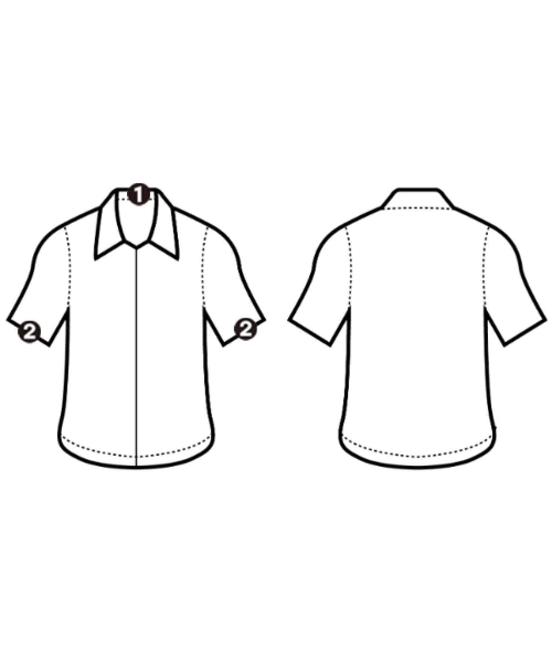 1/F（イチエフ）カジュアルシャツ 青 サイズ:-(XL位) メンズ/2200651514033