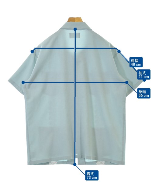 1/F（イチエフ）カジュアルシャツ 青 サイズ:-(XL位) メンズ/2200651514033