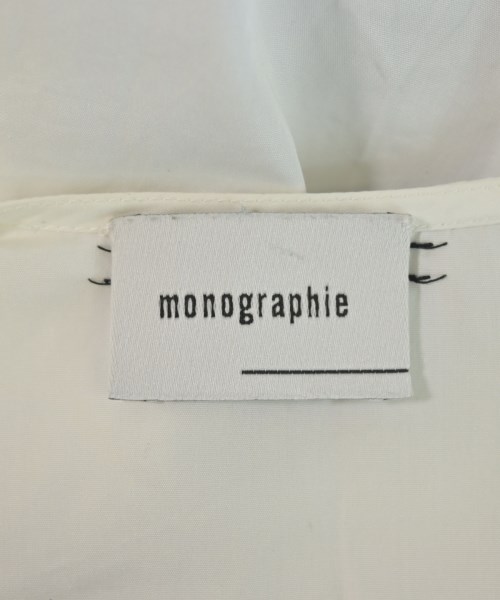 MONOGRAPHIE（モノグラフィー）ブラウス 白 サイズ:XS レディース/2200714705095