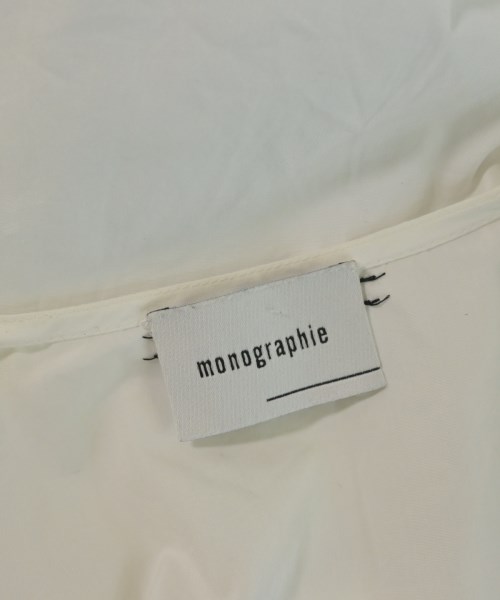 MONOGRAPHIE（モノグラフィー）ブラウス 白 サイズ:XS レディース/2200714705095