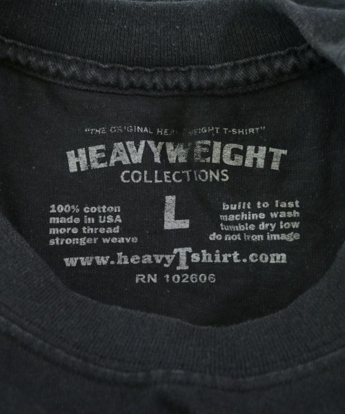 HEAVYWEIGHT COLLECTIONS（ヘビーウェイトコレクションズ）Tシャツ・カットソー 黒 サイズ:L メンズ/2200639433189
