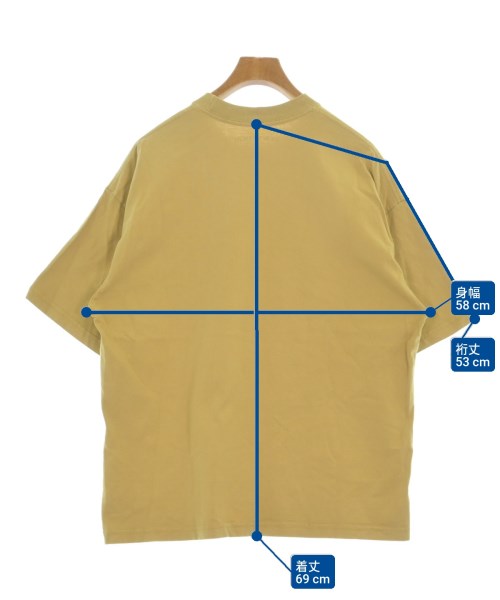 HEAVYWEIGHT COLLECTIONS（ヘビーウェイトコレクションズ）Tシャツ・カットソー 黄 サイズ:S メンズ/2200647165270