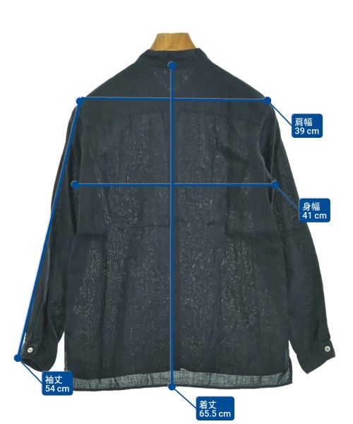 MITTAN（ミッタン）カジュアルシャツ 紺 サイズ:1(S位) メンズ/2200645167030