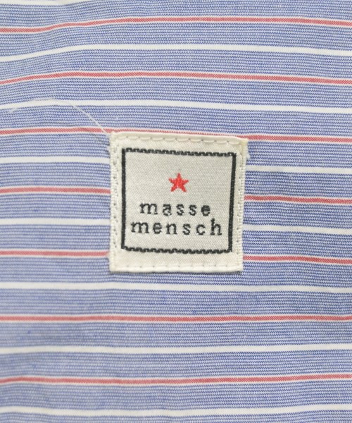 MASSE　MENSCH（マッセメンシュ）カジュアルシャツ 青 サイズ:F レディース/2200685256183