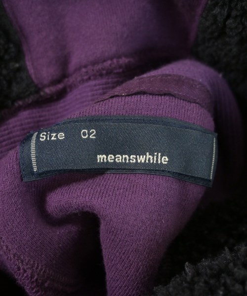 meanswhile（ミーンズワイル）パーカー 紫 サイズ:02(M位) メンズ/2200651634052