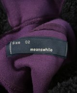 meanswhile（ミーンズワイル）パーカー 紫 サイズ:02(M位) メンズ/2200651634052