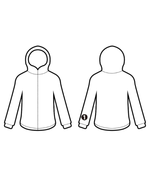 meanswhile（ミーンズワイル）パーカー グレー サイズ:02(M位) メンズ/2200651634069