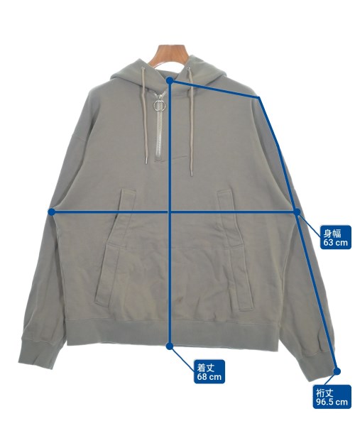 meanswhile（ミーンズワイル）パーカー グレー サイズ:02(M位) メンズ/2200651634069