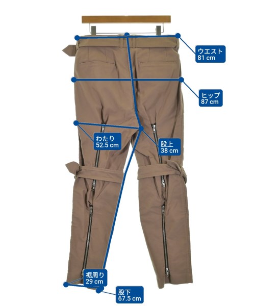 meanswhile（ミーンズワイル）その他 茶 サイズ:03(L位) メンズ/2200651634090