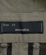 meanswhile（ミーンズワイル）その他 カーキ サイズ:03(L位) メンズ/2200651634106