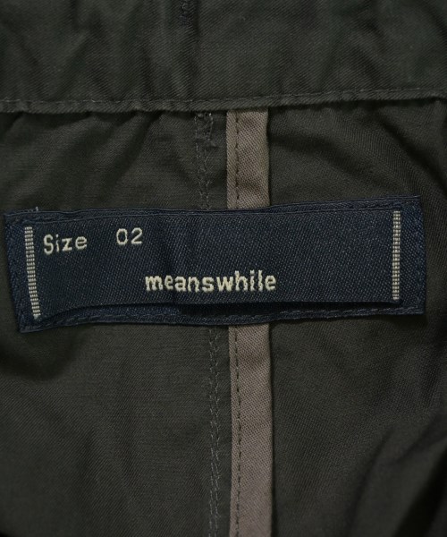 meanswhile（ミーンズワイル）その他 黒 サイズ:02(M位) メンズ/2200651634113