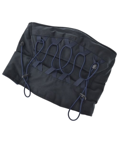 meanswhile（ミーンズワイル）マフラー 紺 サイズ:- メンズ/2200665900150