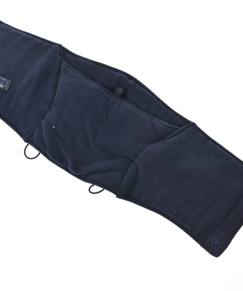 meanswhile（ミーンズワイル）マフラー 紺 サイズ:- メンズ/2200665900150