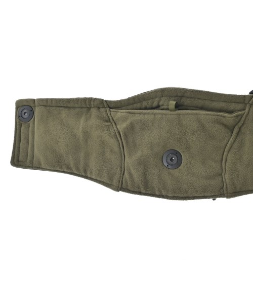 meanswhile（ミーンズワイル）マフラー カーキ サイズ:- メンズ/2200665900167