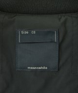 meanswhile（ミーンズワイル）ブルゾン 黒 サイズ:3(L位) メンズ/2200671406035