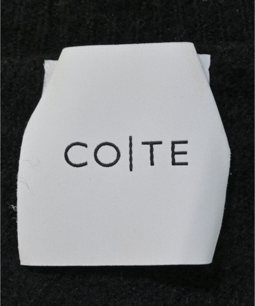 CO|TE（コート）ベスト/ノースリーブ 黒 サイズ:36(XS位) レディース/2200621494075