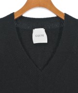 CO|TE（コート）ベスト/ノースリーブ 黒 サイズ:36(XS位) レディース/2200621494075