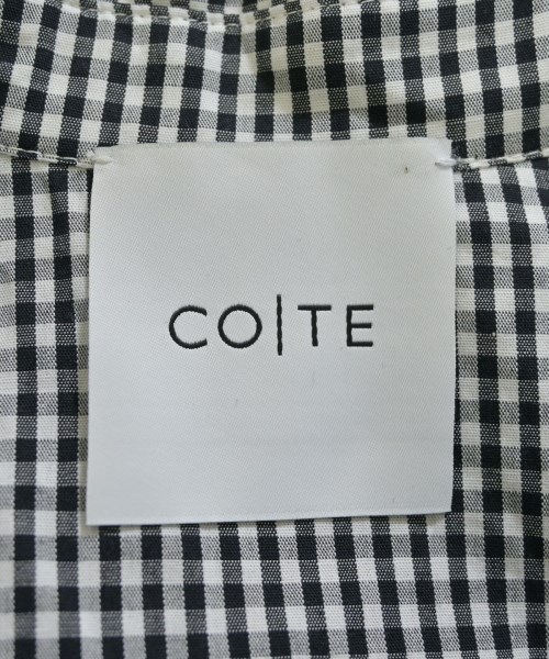 CO|TE（コート）カジュアルシャツ 黒 サイズ:38(S位) レディース/2200616682234