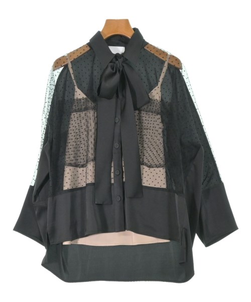 CO|TE(コート)ブラウス 黒 サイズ:36(XS位)/2200661187036