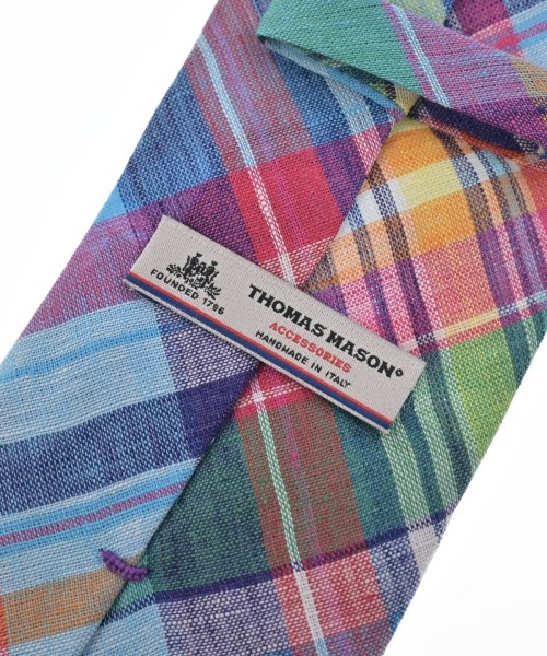 THOMAS MASON（トーマスメイソン）ネクタイ 青 サイズ:- メンズ/2200676871098