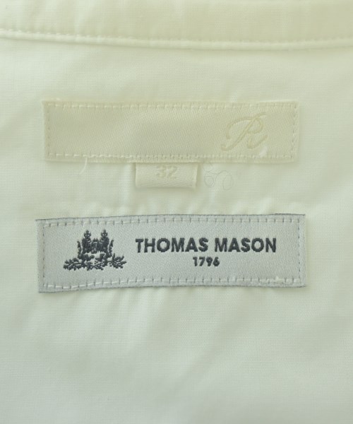 THOMAS MASON（トーマスメイソン）カジュアルシャツ 白 サイズ:32(XXS位) レディース/2200643046108