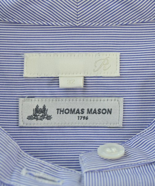 THOMAS MASON（トーマスメイソン）カジュアルシャツ 青 サイズ:32(XXS位) レディース/2200643046122