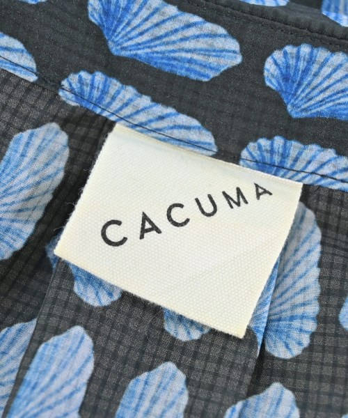 CACUMA（カクマ）シャツワンピース 青 サイズ:F レディース/2200694774210