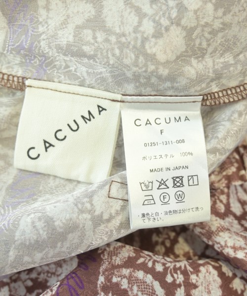 CACUMA（カクマ）その他 茶 サイズ:F レディース/2200707835136