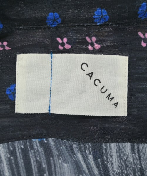 CACUMA（カクマ）シャツワンピース 紺 サイズ:M レディース/2200707835198