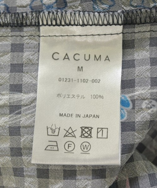 CACUMA（カクマ）ブラウス グレー サイズ:M レディース/2200707835242