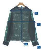 CACUMA（カクマ）ブラウス 緑 サイズ:M レディース/2200707835266