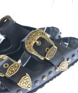 FAUSTO PUGLISI（ファウストパグリッシ）サンダル 黒 サイズ:EU39(25.5cm位) レディース/2200703151056