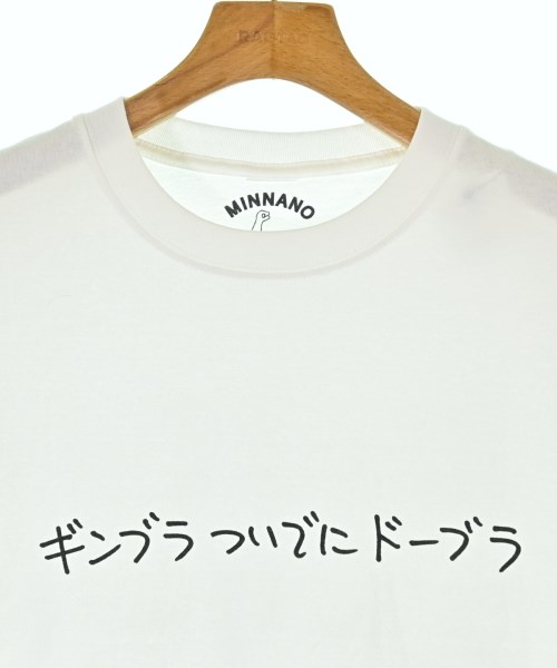 MINNANO（ミンナノ）Tシャツ・カットソー 白 サイズ:L メンズ/2200613978156