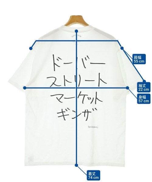 MINNANO（ミンナノ）Tシャツ・カットソー 白 サイズ:L メンズ/2200613978156