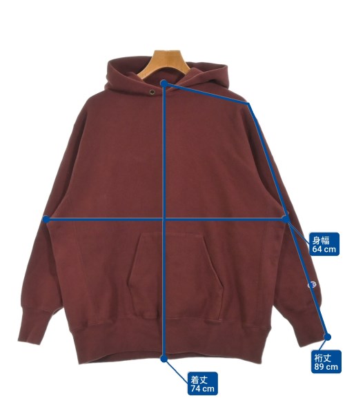 MINNANO（ミンナノ）パーカー 赤 サイズ:L メンズ/2200679030027