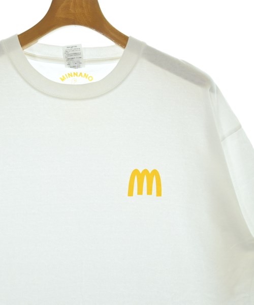 MINNANO（ミンナノ）Tシャツ・カットソー 白 サイズ:XL メンズ/2200694215065