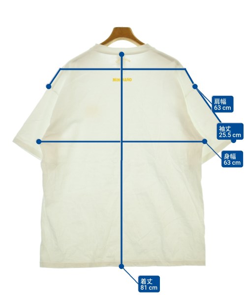 MINNANO（ミンナノ）Tシャツ・カットソー 白 サイズ:XL メンズ/2200656216031