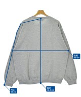 MINNANO（ミンナノ）スウェット グレー サイズ:XL メンズ/2200645884067