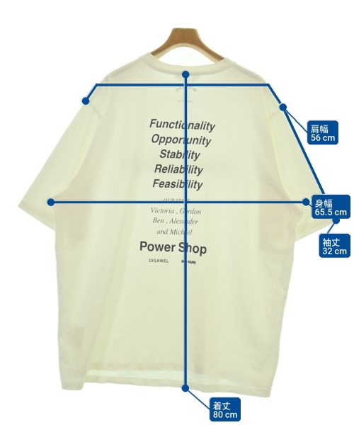 MINNANO（ミンナノ）Tシャツ・カットソー 白 サイズ:6(XXXL位) メンズ/2200709585039