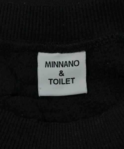 MINNANO（ミンナノ）スウェット 黒 サイズ:XL メンズ/2200709377092