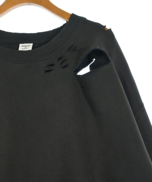 MINNANO（ミンナノ）スウェット 黒 サイズ:XL メンズ/2200709377092