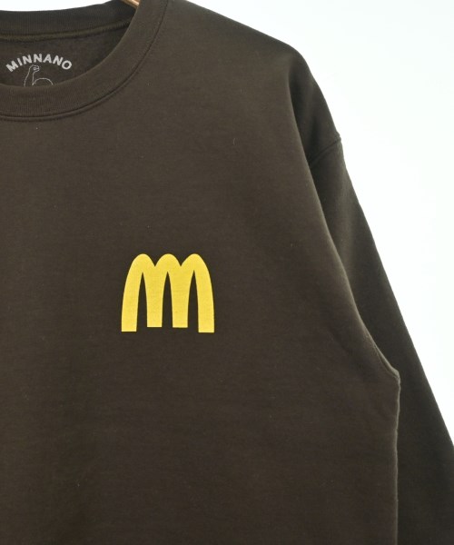 MINNANO（ミンナノ）スウェット 茶 サイズ:M メンズ/2200670215010