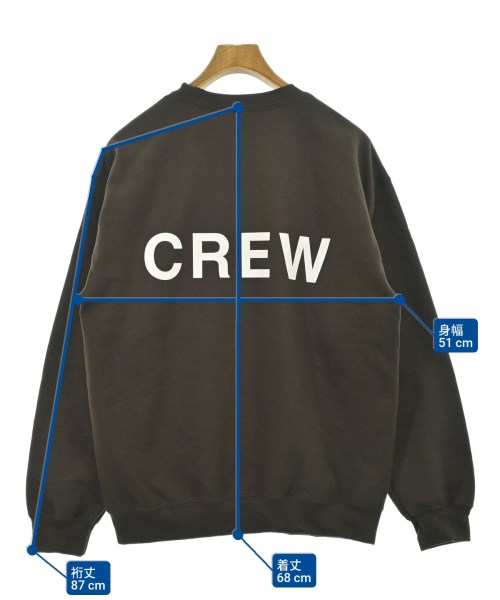 MINNANO（ミンナノ）スウェット 茶 サイズ:M メンズ/2200670215010