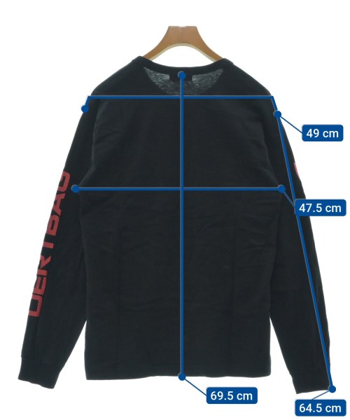 dertbag（ダートバッグ）Tシャツ・カットソー 黒 サイズ:M メンズ/2200495350040