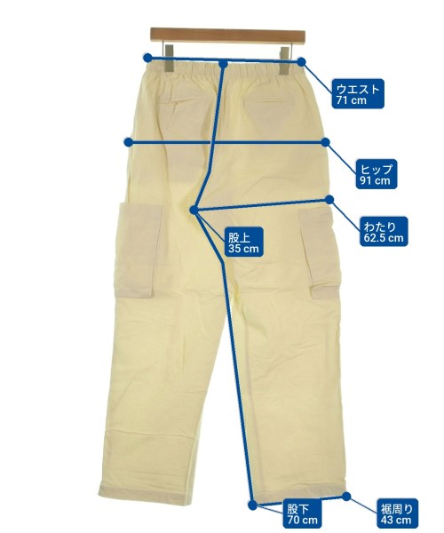 dertbag（ダートバッグ）カーゴパンツ 白 サイズ:M メンズ/2200654828120